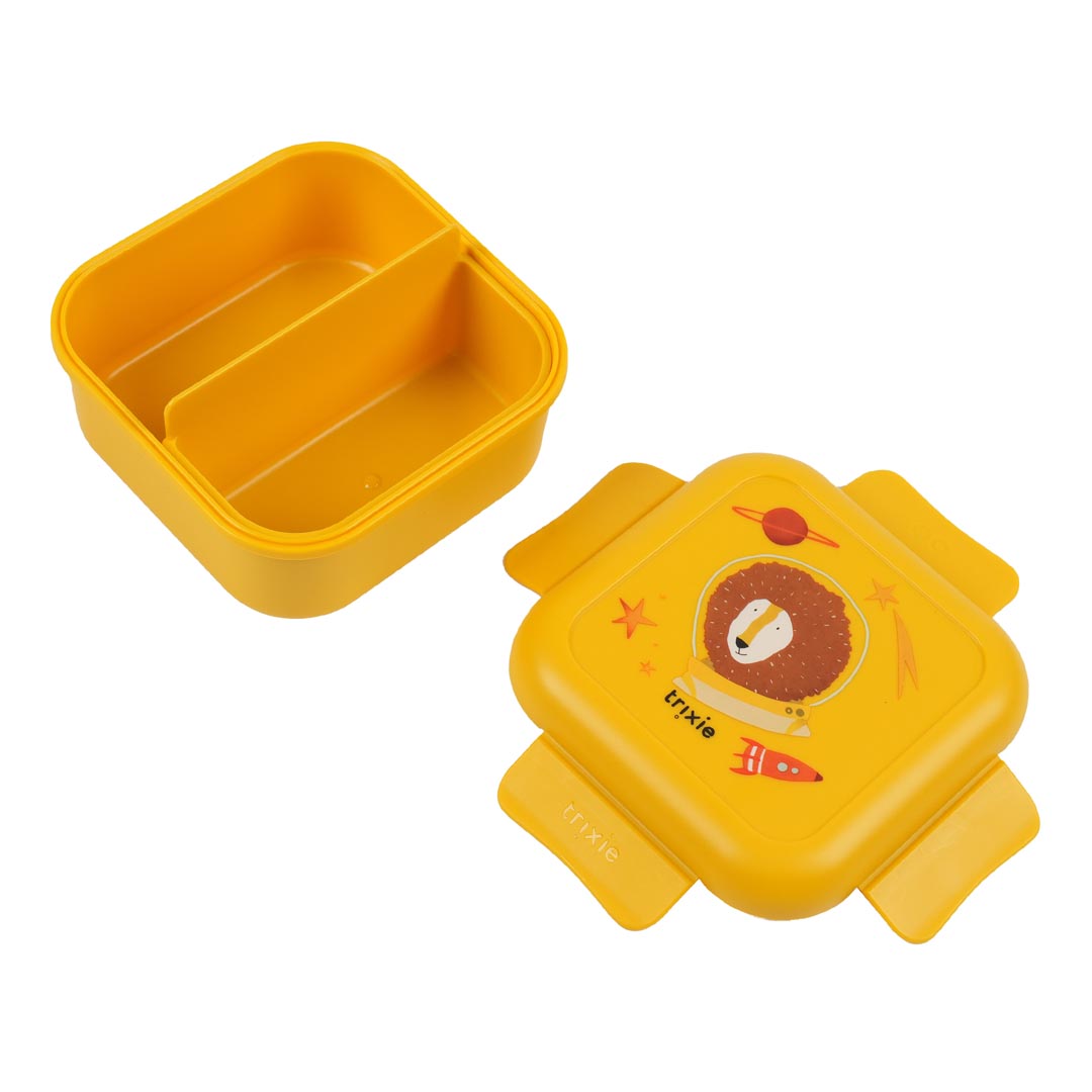 Snack box with clips - Spaceman Mr. Lion